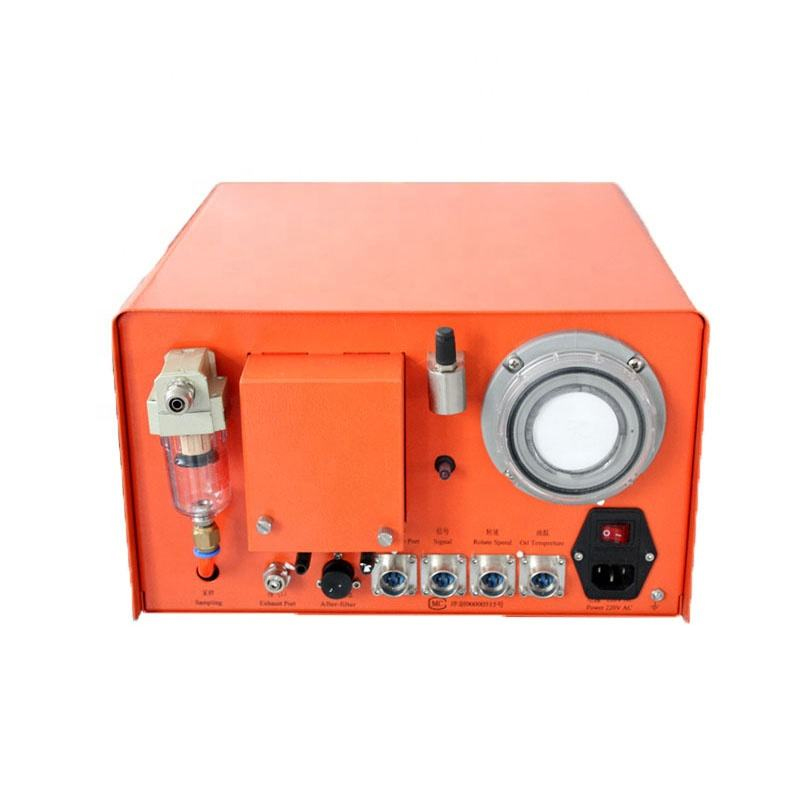 Emission Testing Equipment Rear View