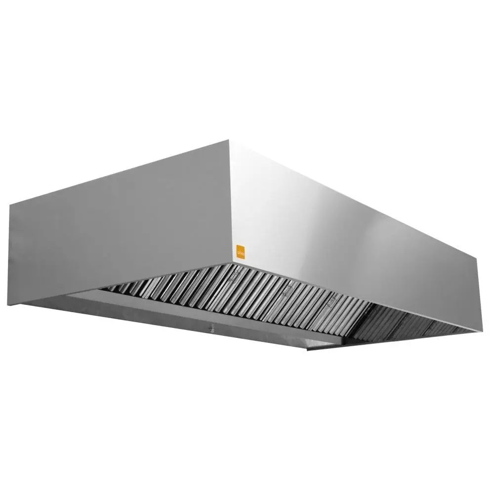 UV sterilization + three-layer composite filter, achieving a 99.9% oil fume sterilization rate, removing odors and harmful gases.
