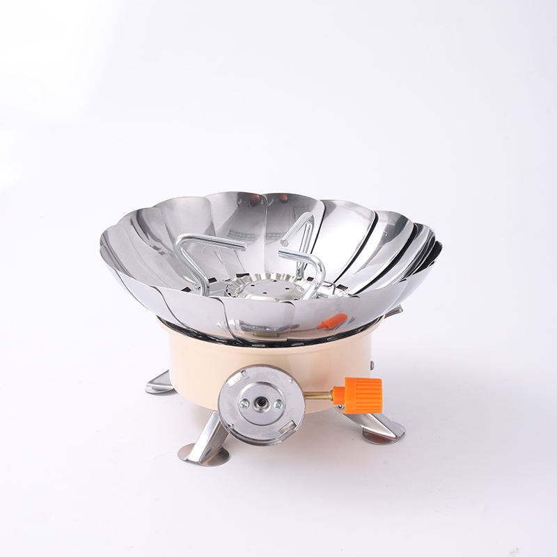 Cyclone fierce fire + windproof energy-gathering cover, with a thermal efficiency of 85%. It boils a pot of water in 3–5 minutes, delivering strong and wind-resistant firepower.