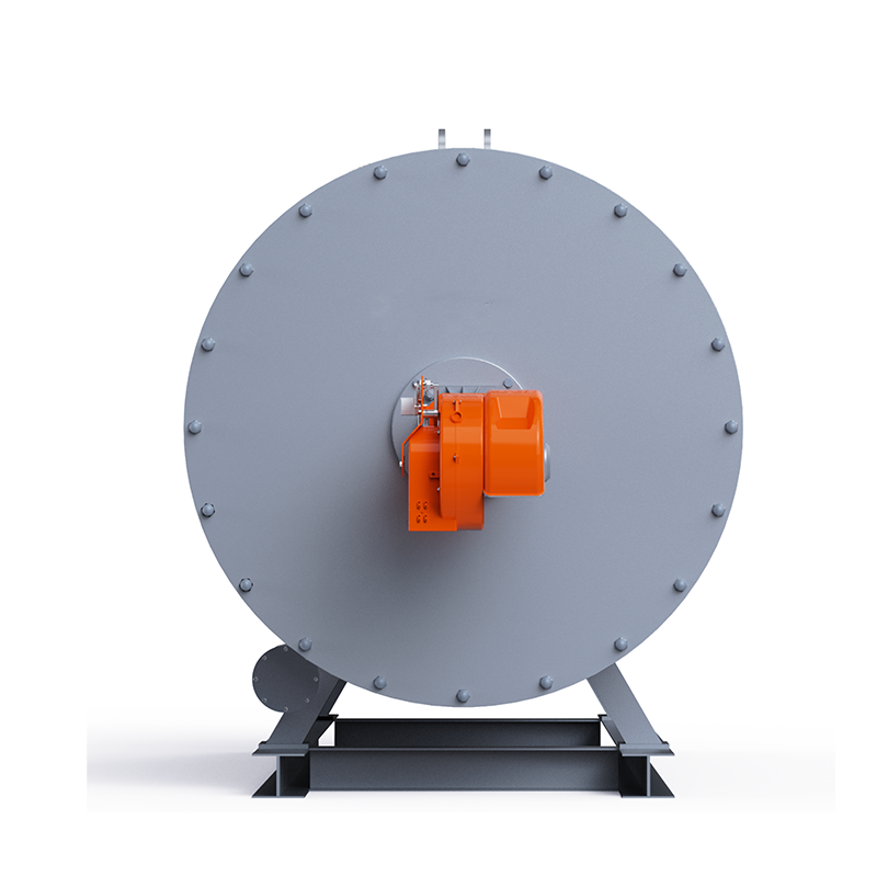 The hot fluid heating boiler uses a large-diameter coil structure.