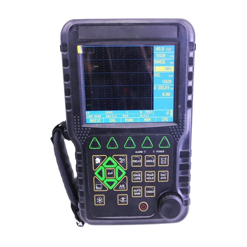 0-6000mm portable NDT flaw test detector view.