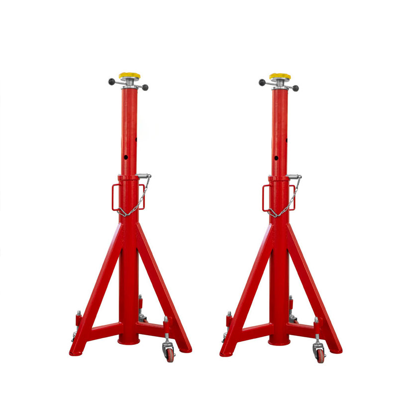 Four post mobile column lift with robust hydraulic structure