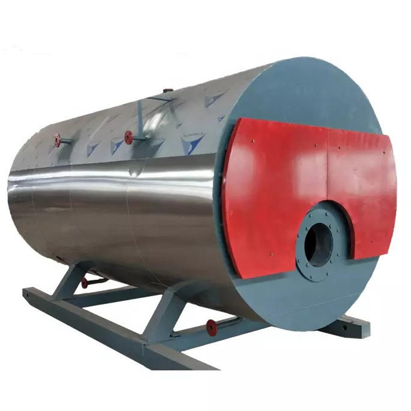 The boiler is designed with an automatic control system to ensure precise temperature control.