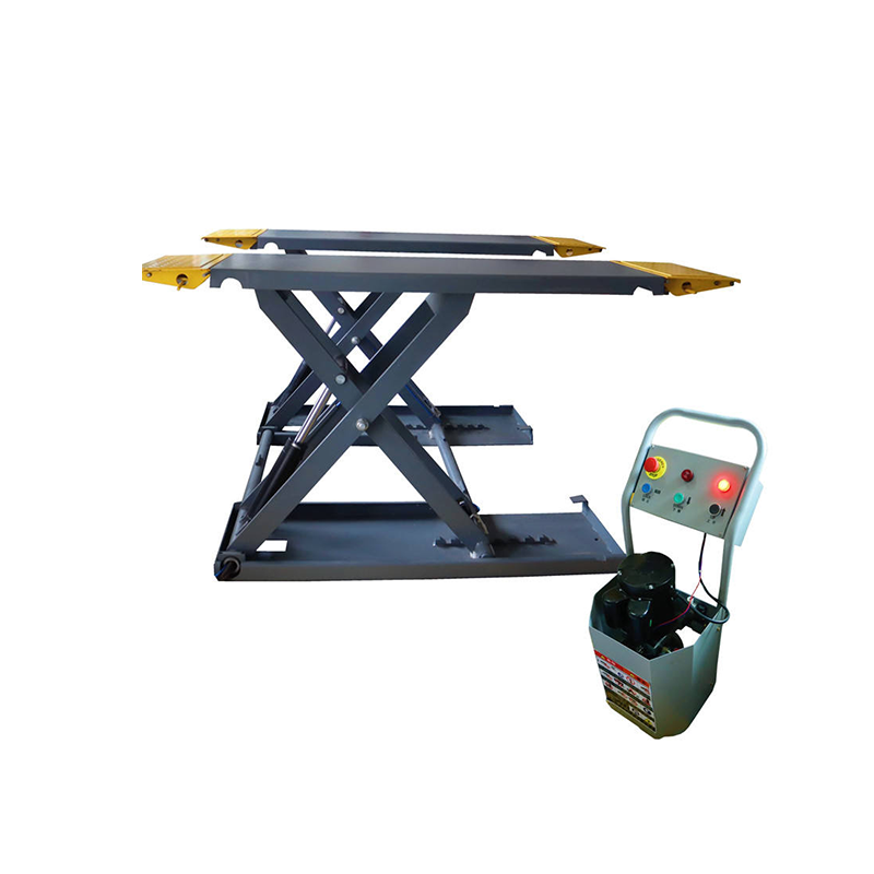 Portable scissor lift undergoes wear-resistant treatment