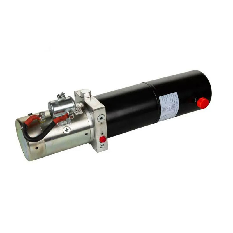 Single acting pump for mobile lifting machinery applications