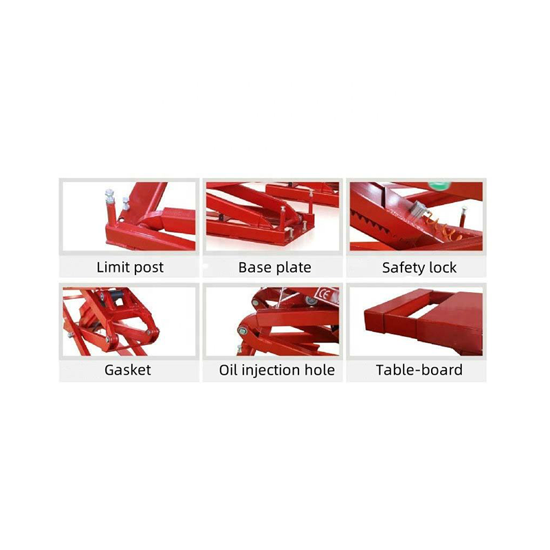 The hydraulic scissor lift truck and crane truck have strong resistance to deformation.