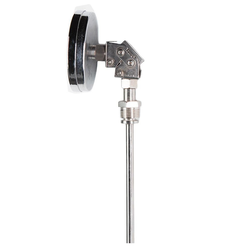 High heat boiler temperature measuring tool view.