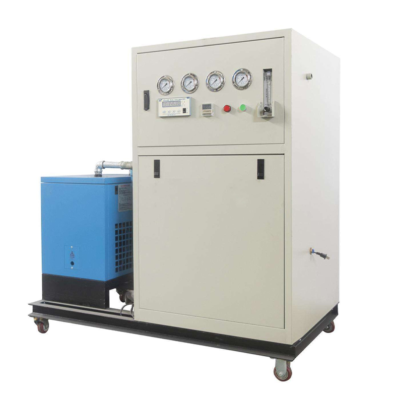 Control panel of nitrogen generator with PLC system