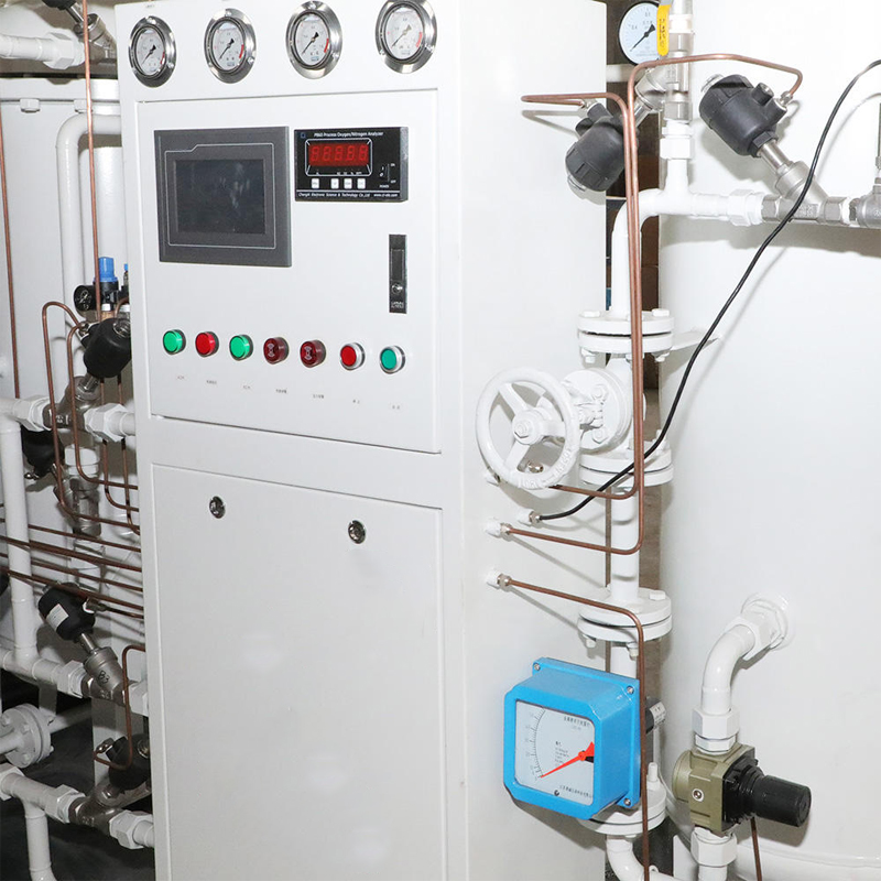 Integrated nitrogen production and tire inflation unit