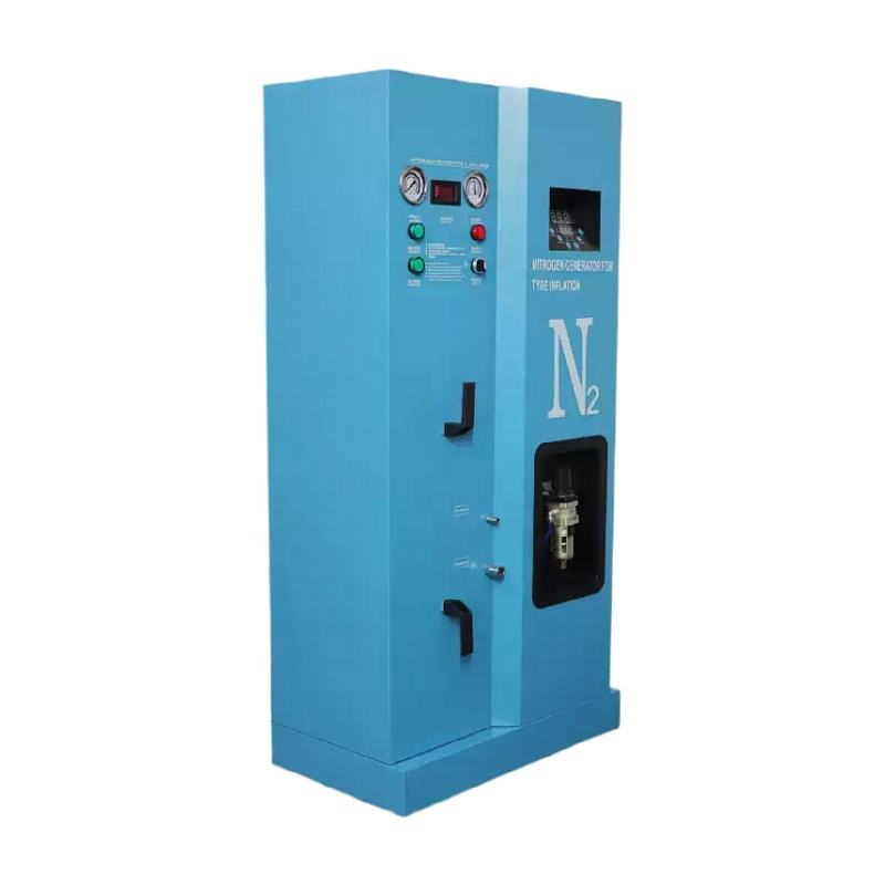 Industrial tire inflator machine structure