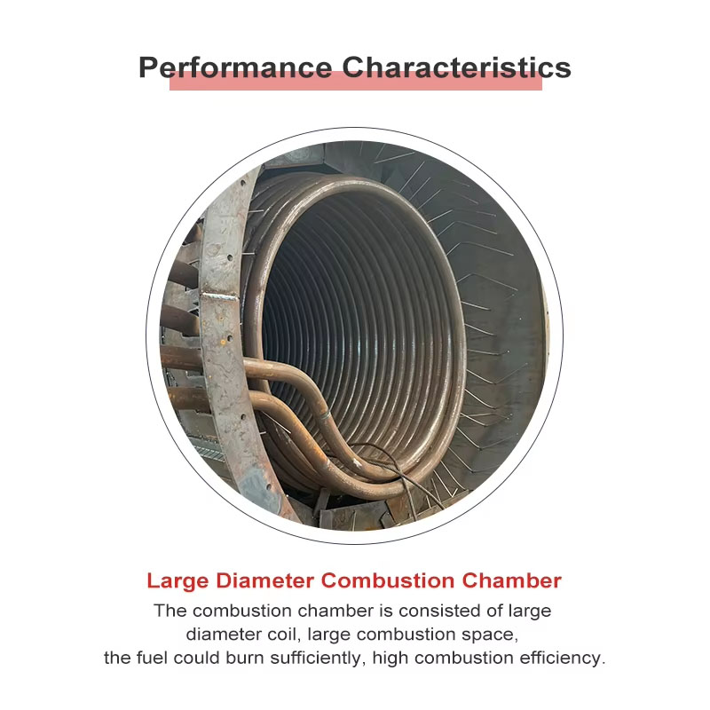 performance characteristics of large-diameter boiler burners