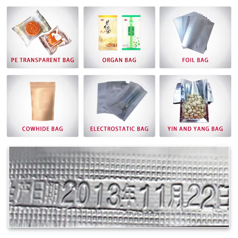12m/min vertical bag sealer for food and chemical products