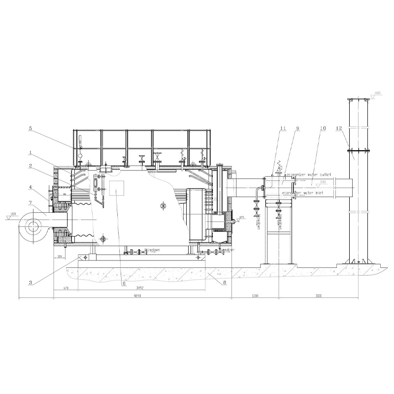 Parameters of industrial boilers used for factory heating.
