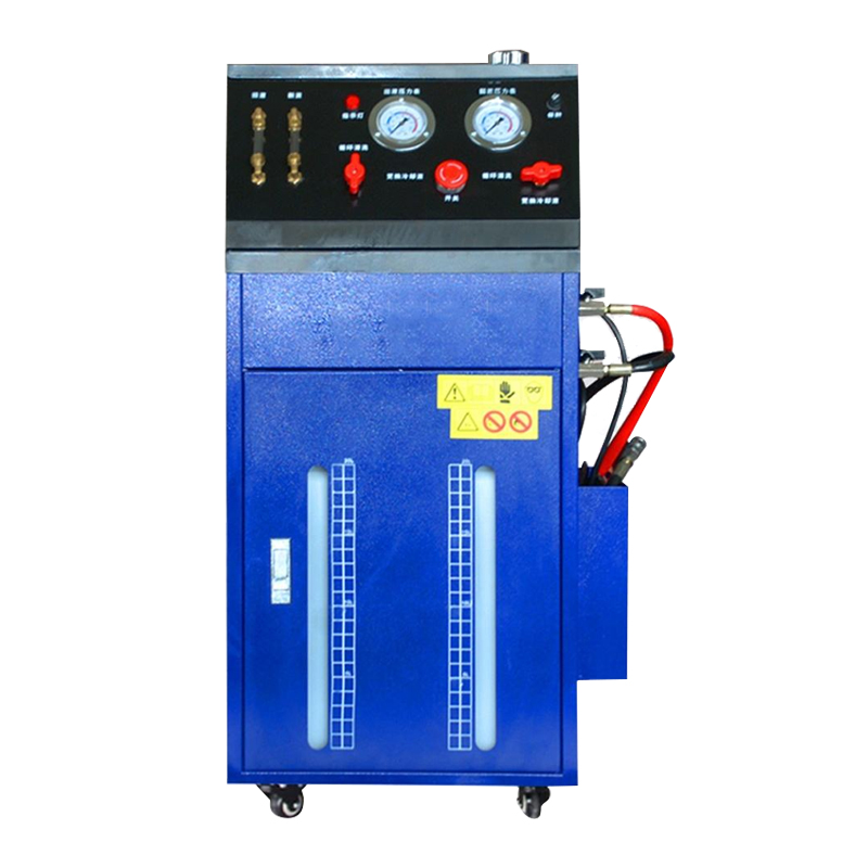 Control panel of transmission oil exchange machine