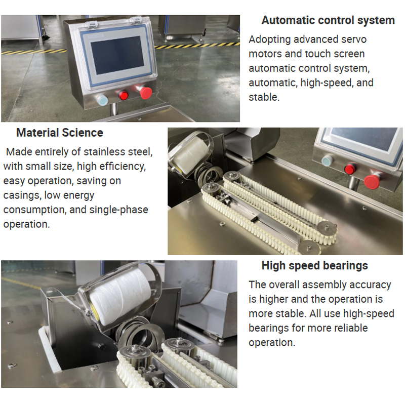 Detailed introduction to sausage twisting machine equipment.