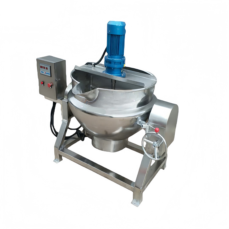 300L heating mixer for food sauce and curry paste.