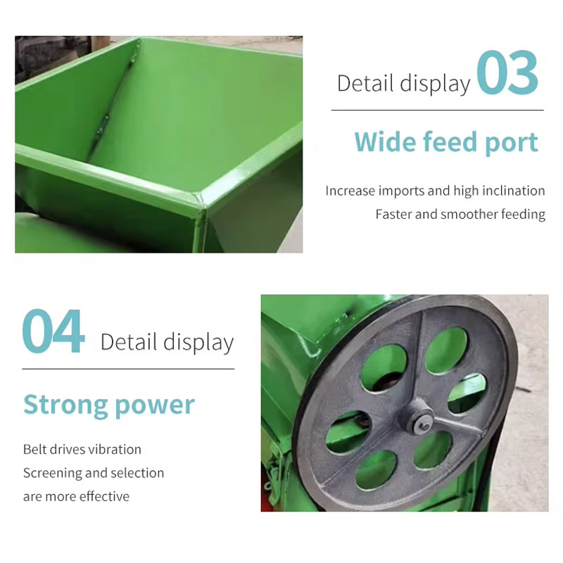 Fast peanut sheller for commercial and industrial use