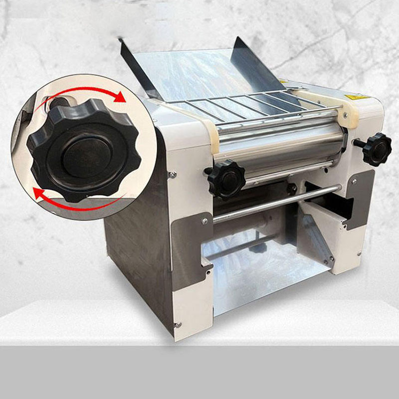 Desktop dough machine with adjustable 0.3-25mm thickness