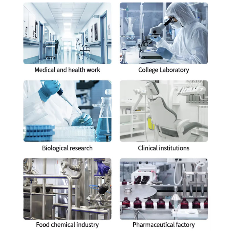 Medical laboratory autoclave with fast sterilization cycle