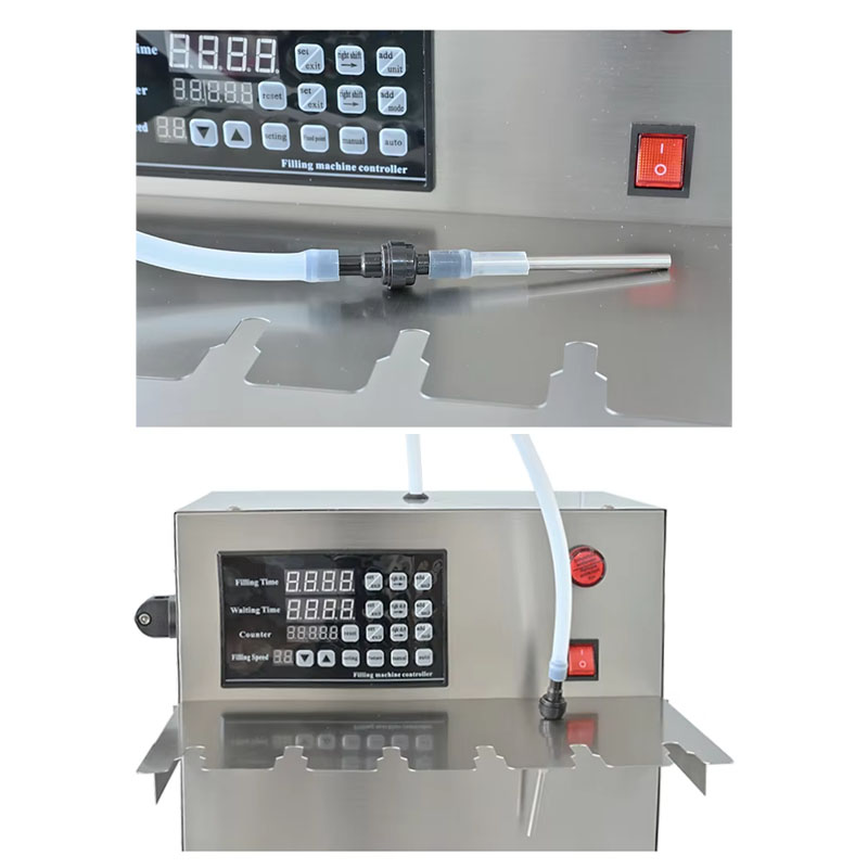 Small liquid filling machine for quantitative pouch packing