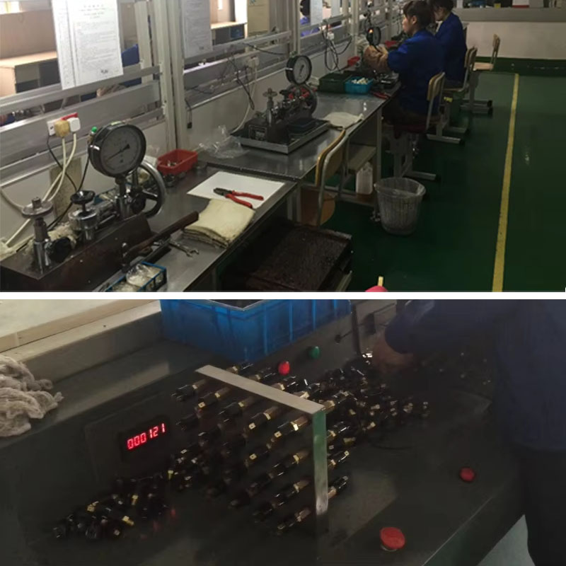 pressure switches are produced and tested in factories