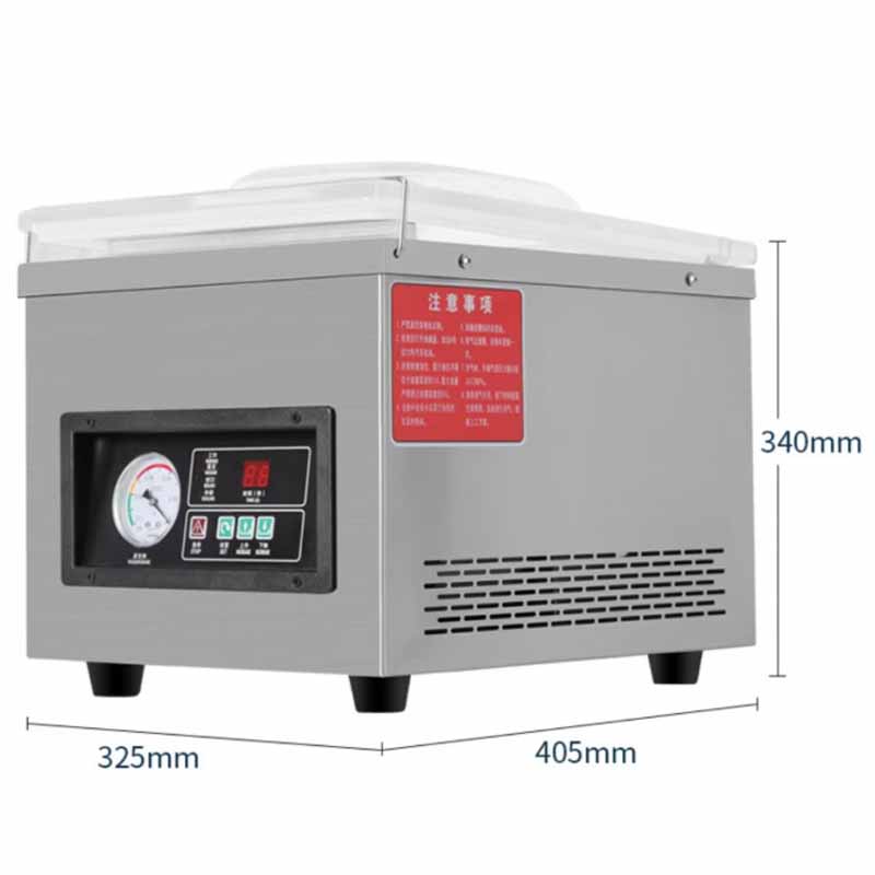 Small vacuum packing machine with 260mm maximum sealing length