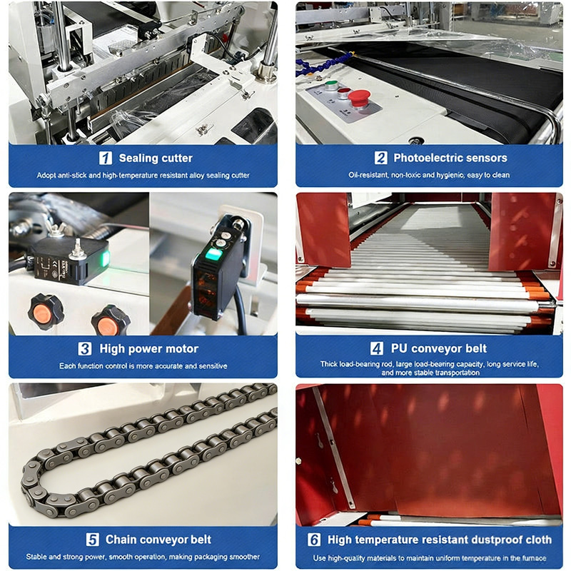 Food Hardware Daily Chemical Automatic Film Wrapping Machine