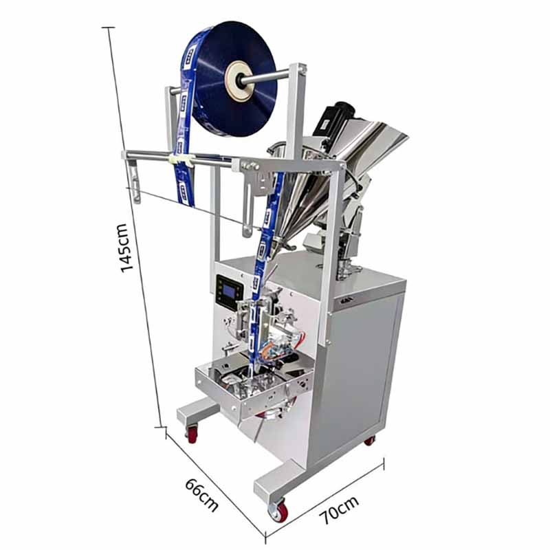 Machine runs efficiently at 15–40 bags per minute.