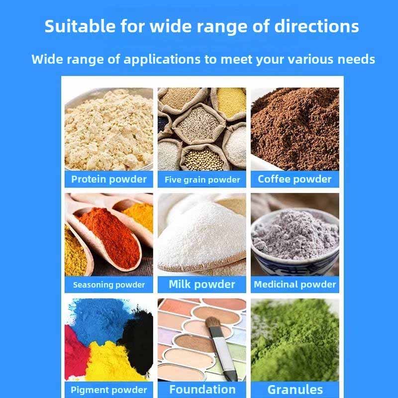 Compatible with plastic, paper, and laminated pouch materials.