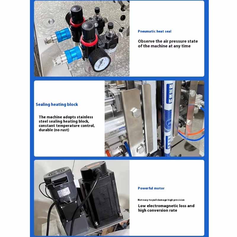 Heat sealing system provides strong and consistent sealing results.