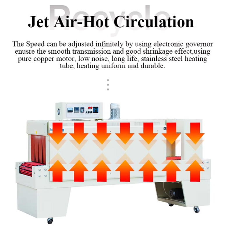Automated shrink sleeve machine for high-efficiency production