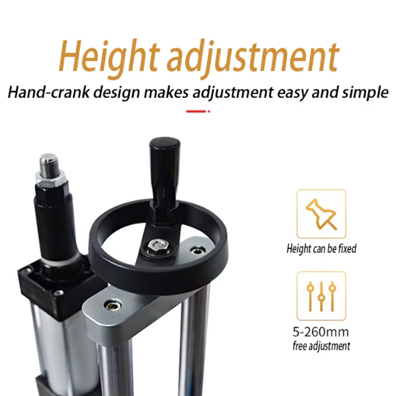 Stainless steel structure ensures hygiene and durability.