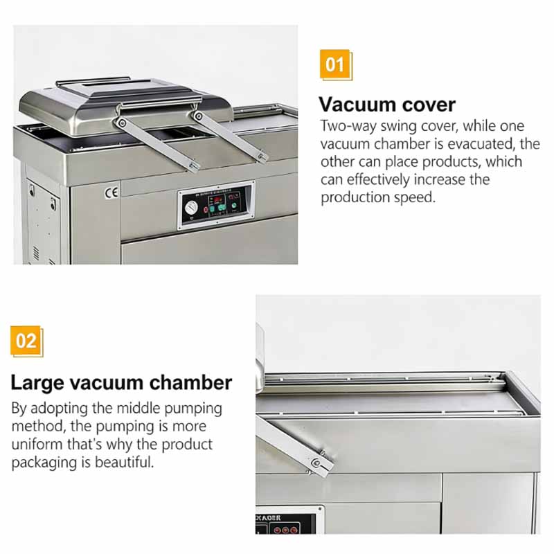 Hygienic stainless steel body construction