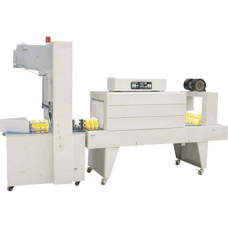 Wine bottle shrink wrapping machine packaging glass bottles efficiently