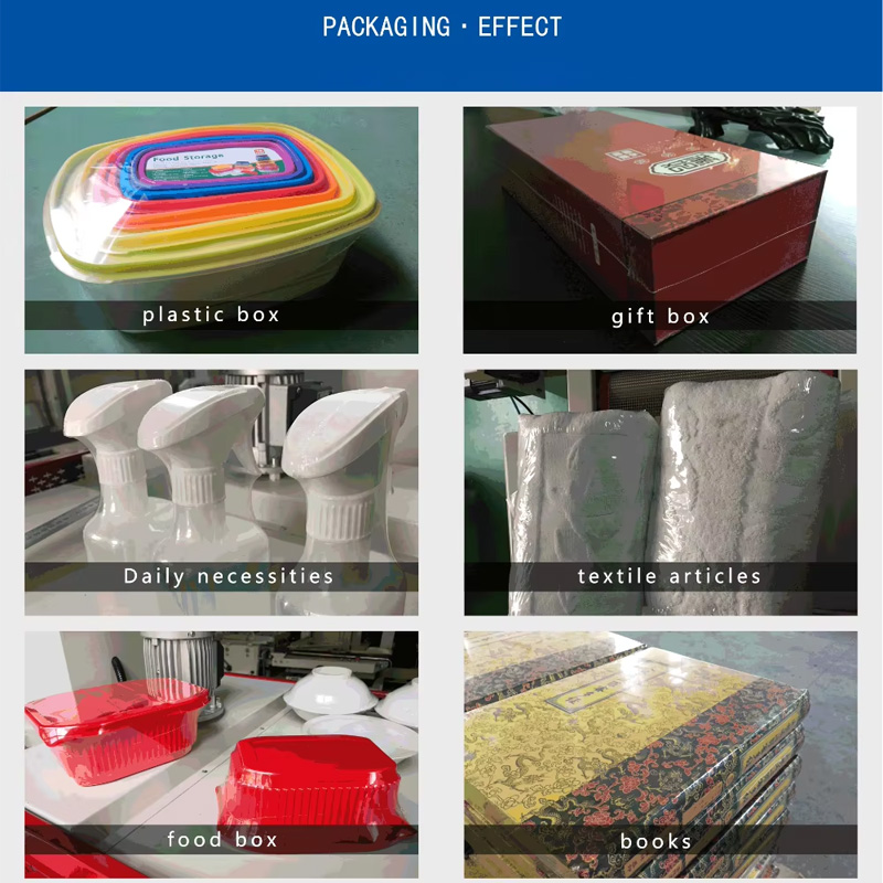 Applications of professional heat shrink packaging machines.