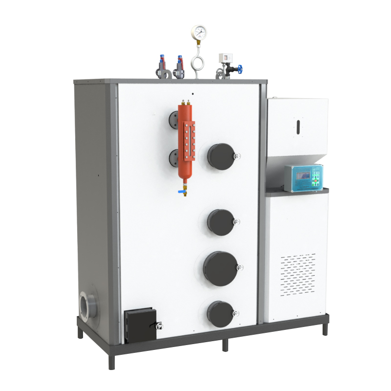 0.2 t biomass steam boiler wood chip fuel white background