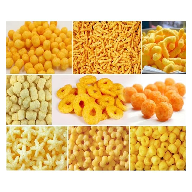 Factory use machine for corn puff manufacturing.