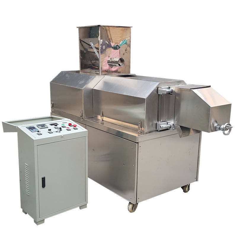 Durable extruder for long term snack production.