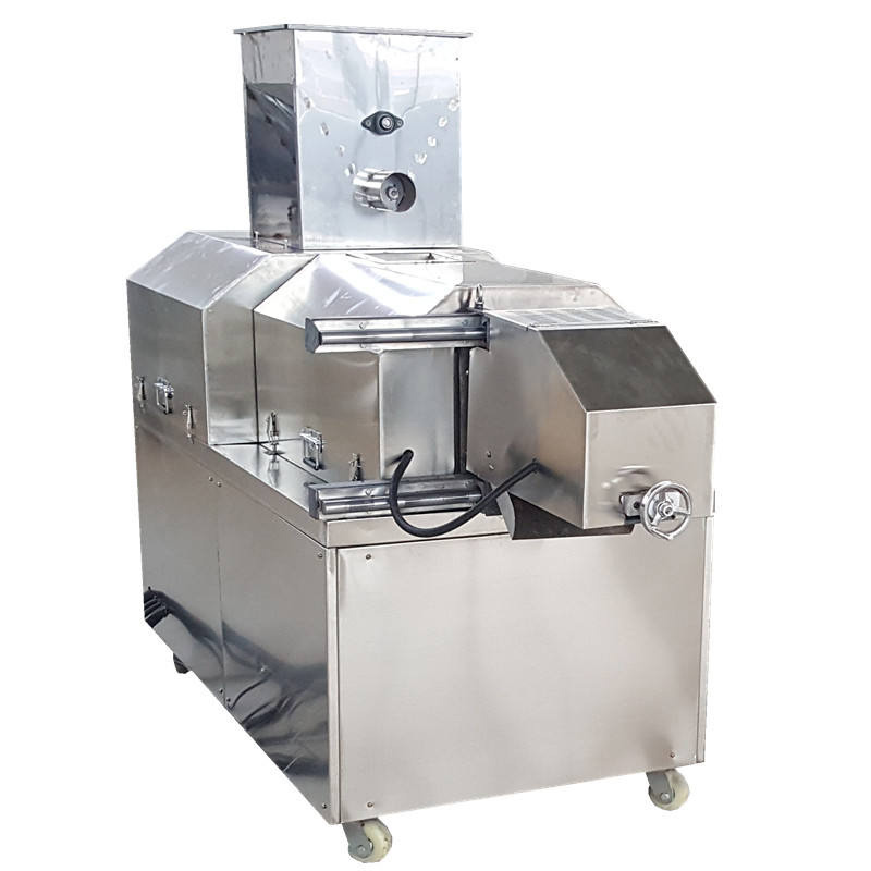 Professional extruder for crispy food production.