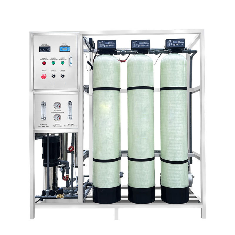 Compact 500LPH RO drinking water system.