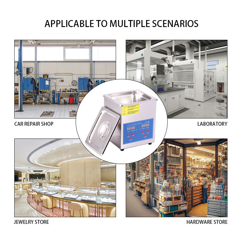 Application scenarios of ultrasonic cleaning machines.