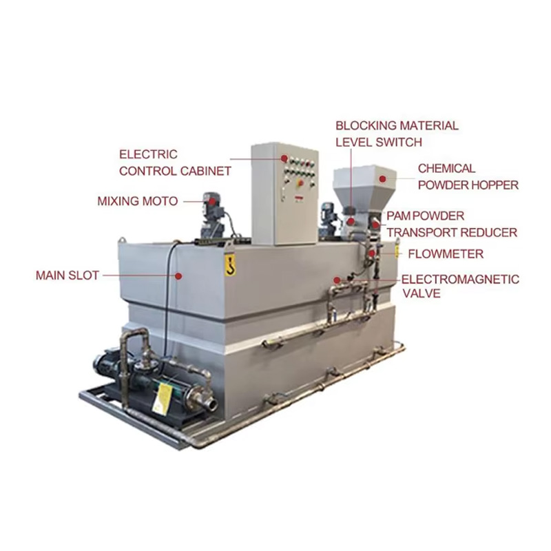 1000-5000L/H PLC Dosing System For Filtration.