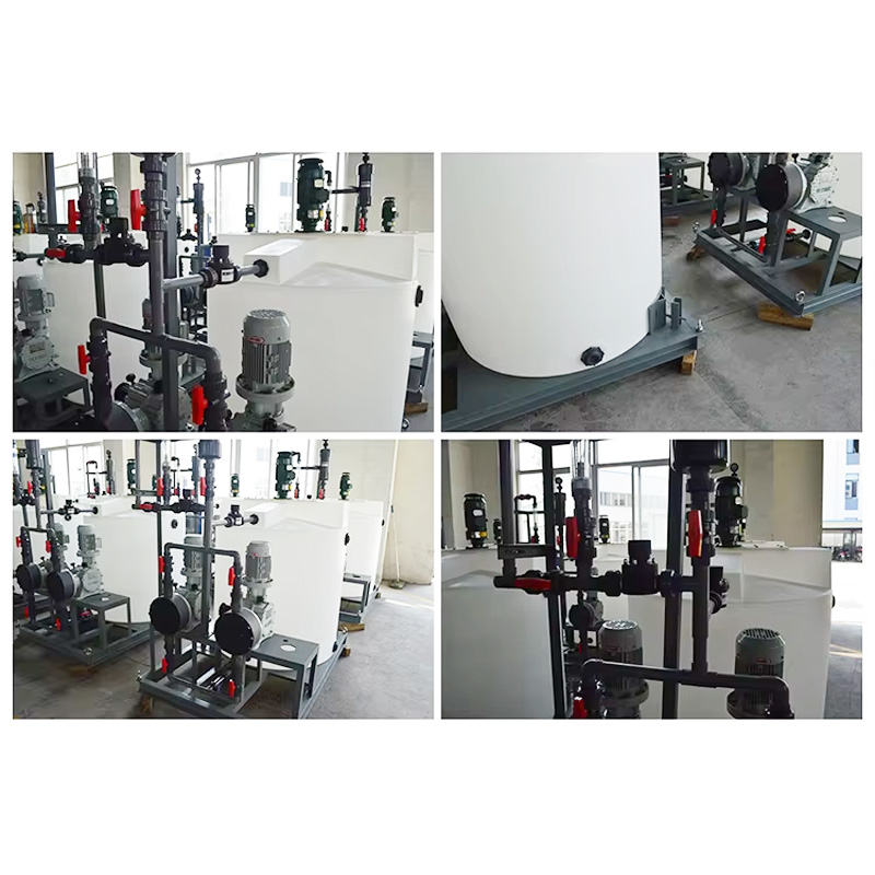 Manual Control Dosing Pump For Polymer.
