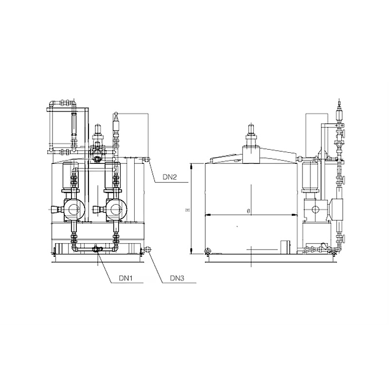 1000L Manual Polymer Dosing System For Wastewater.