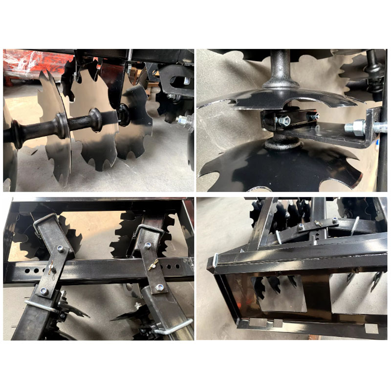 Agricultural 20-disc disc harrow for land leveling