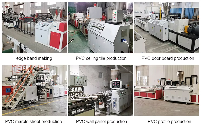Twin-screw sheet extruder application scenarios Twin-screw sheet extruder application scenarios