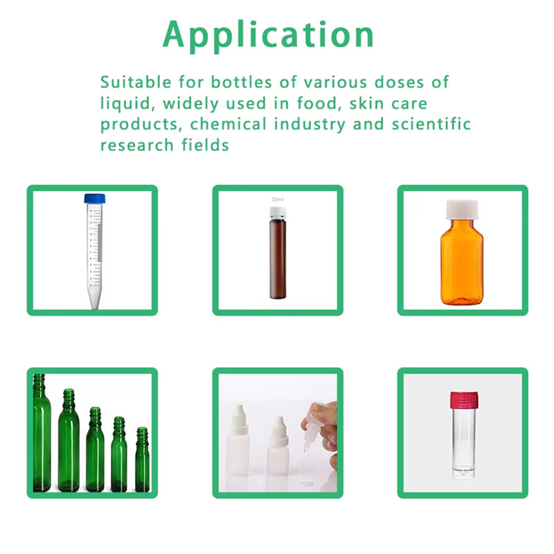 Vial production line with filling and capping system