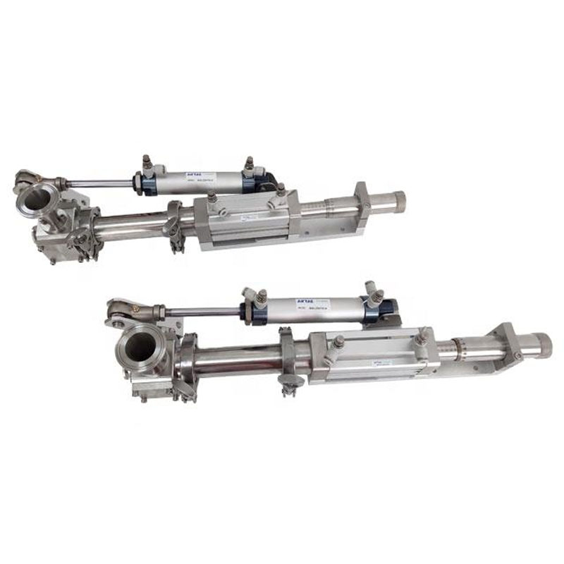 Pneumatic paste filler for chemical liquid small bottles