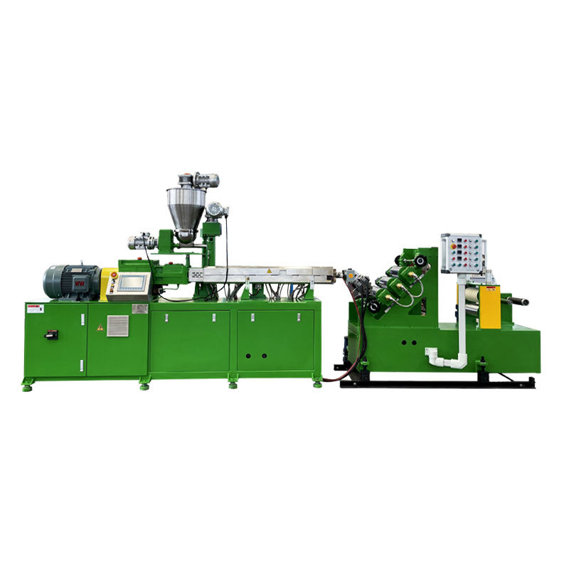 300-450kg/h twin screw extruder with pelletizing system