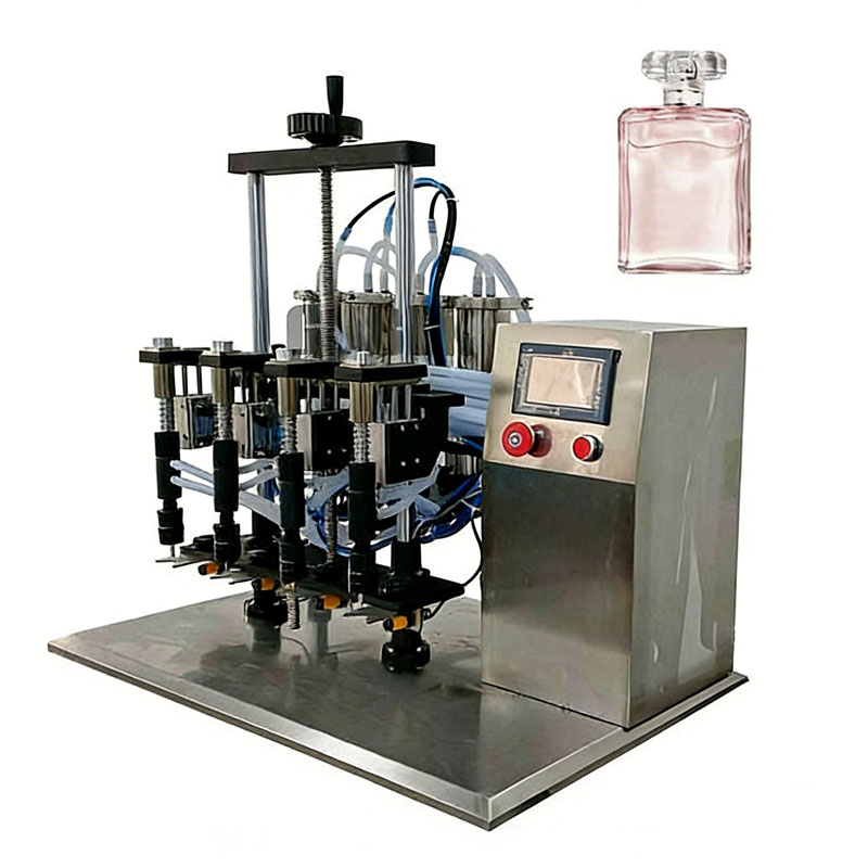 Automatic liquid filler for cosmetic essential oil
